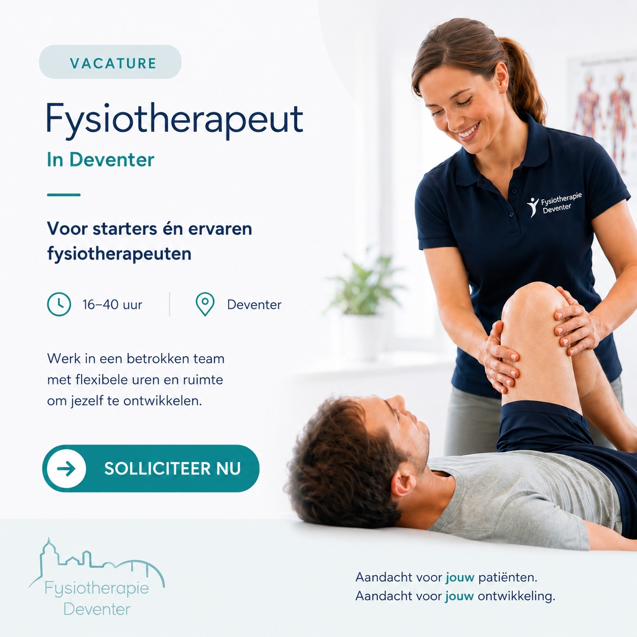 Vacature Fysiotherapeut